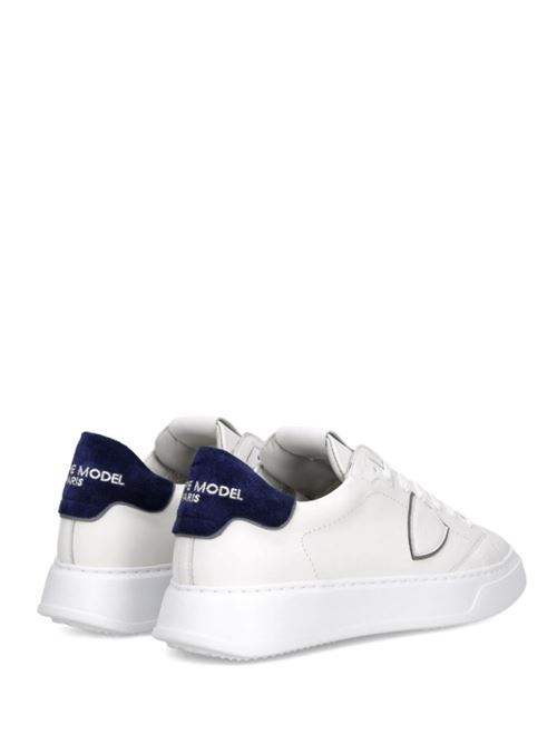 TEMPLE LOW PHILIPPE MODEL | A011693VD23 VEAU DAIM_BLANC BLEU